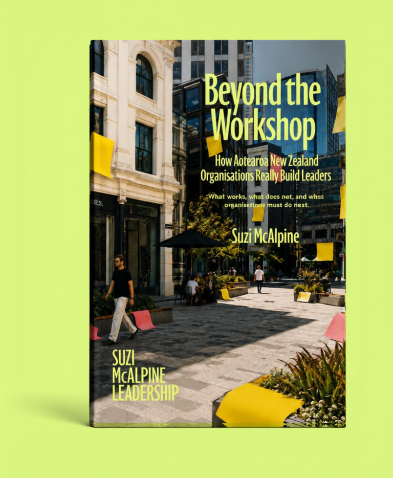Cover of the Beyond the Workshop research report by Suzi McAlpine.