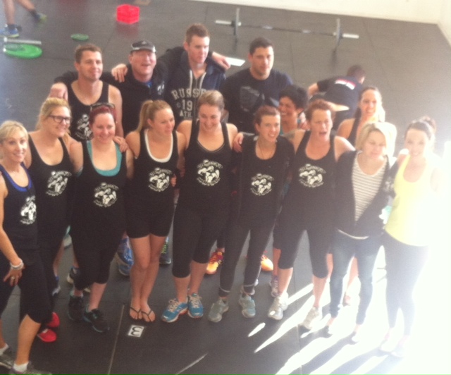 My amazing CrossFit team!