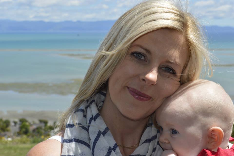 Kymberly Widley, the woman behind Nelson's Save Our Love Locks campaign, pictured with her daughter, Vianne. 